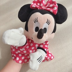 ミニーハンドパペットの画像