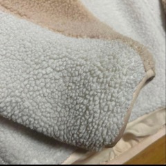 アディダス　adidas ブルゾン　ボア　フリース　アウター　ジャケット　　Ｏサイズ
の画像