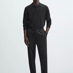 ZARA イージーケアジョガーウエストパンツの画像