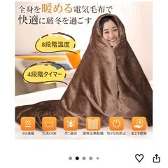 電気毛布の画像