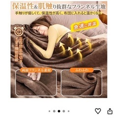 電気毛布の画像
