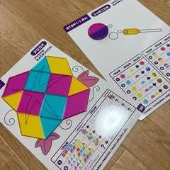 くもん　ステンドパズルの画像