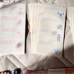 文房具セット　鉛筆　メモ　宛名シールの画像