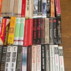 【まとめ売り】ミュージックVHSビデオセット非レンタル個人保管・貴重ライブの画像