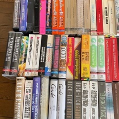 【まとめ売り】ミュージックVHSビデオセット非レンタル個人保管・貴重ライブの画像