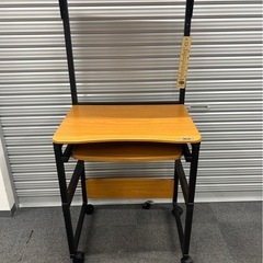 激安★木製　レンジボード　システムデスク　収納棚の画像