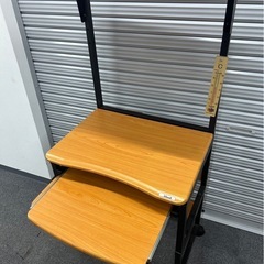 激安★木製　レンジボード　システムデスク　収納棚の画像