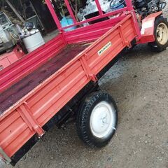 ノザワ 4輪駆動車 トラクター 8 馬力 ディーゼル　運搬車　500kg セル付きの画像