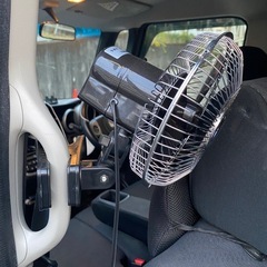 車載用扇風機の画像
