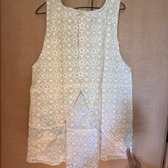 キティ　エプロン　子供用の画像