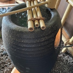 信楽焼　湧き水つくばいの画像