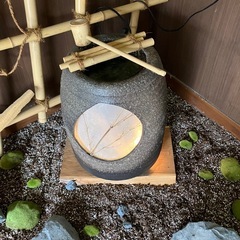 信楽焼　湧き水つくばいの画像