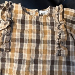 ブラウス　ロンパース  　80の画像