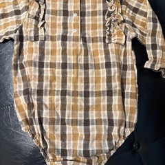 ブラウス　ロンパース  　80の画像