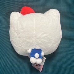 タグ付き ハローキティーフェイスBigぬいぬいぐるみの画像