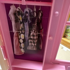 バービー　りかちゃん　ピンクのプールハウスの画像