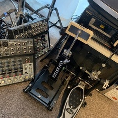 楽器カセットデッキ家電等まとめ売りの画像