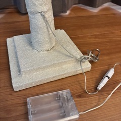 クリスマスツリー　ライト付き　ホワイトの画像