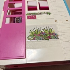 バービー　りかちゃん　ピンクのプールハウスの画像