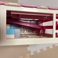 バービー　りかちゃん　ピンクのプールハウスの画像