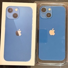 【値下げ
】iPhone13 mini 128GB SIMフリー,スマホケース付きの画像
