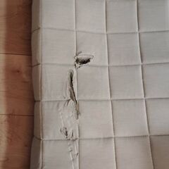 ニトリのラグ(カーペット)130×185cm　 Nクール SPs GY の画像