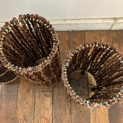 アジアンなランプ３つセット　間接照明の画像