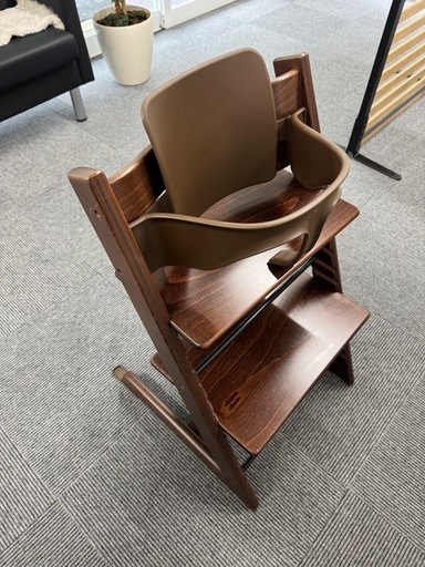 STOKKE ストッケ トリップトラップ ブラウン ベビーセット付き