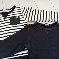 子ども服4点セット☆トレーナー3点＆アウター1点☆130cmの画像