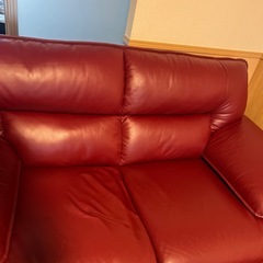 本革ソファの画像