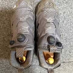 リーボック　Reebok　インスタポンプフューリー　グレー　スニ...