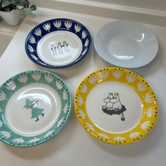 カレー皿と平皿セットの画像