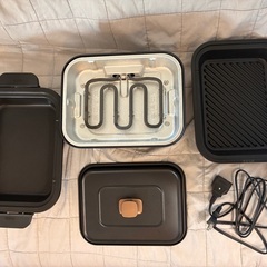 タイガー　ホットプレート ダイニングプレート CRL-A200-KI （アイアンブラック）美品の画像