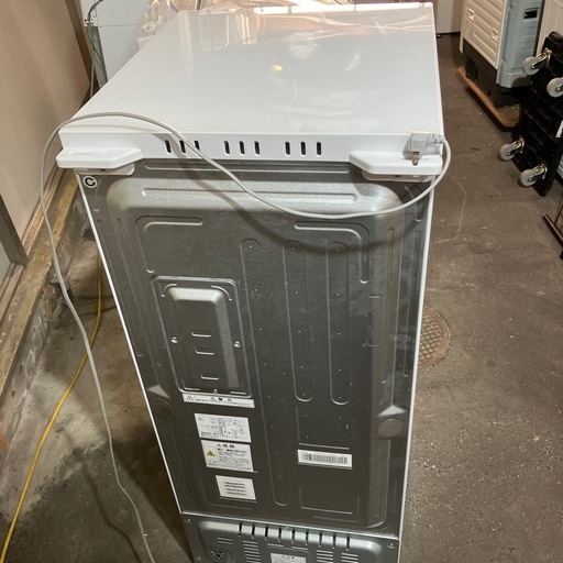 石2511-101 AQUA2020年製　ノンフロン冷凍庫　AQF-GS13J(W) 動作確認済み　中古美品
