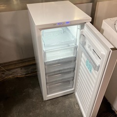 石2511-101 AQUA2020年製　ノンフロン冷凍庫　AQF-GS13J(W) 動作確認済み　中古美品の画像