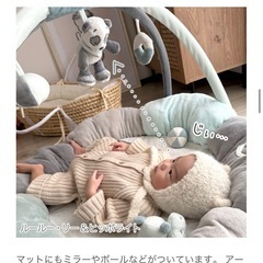 ナチュー　ベビーマット　プレイマットの画像