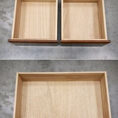 ≪zyt2535ジ限≫ 未使用/長期保管品 総桐５段チェスト　幅60cm　奥行35cm　高さ85.3cm　クロシオ <64570>5段チェスト  宮城県仙台市 71023-12の画像