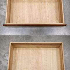 ≪zyt2535ジ限≫ 未使用/長期保管品 総桐５段チェスト　幅60cm　奥行35cm　高さ85.3cm　クロシオ <64570>5段チェスト  宮城県仙台市 71023-12の画像