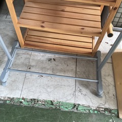 スチールハンガー　ハンガーラック　⓶ 中古の画像