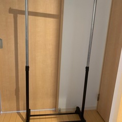 ランドリーバスケット&物干しの画像