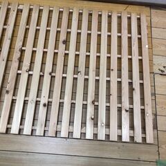 折りたたみ式 すのこベッド 木 通気性 折りたたみ 収納便利 布団干し すのこマット 湿気対策 ナチュラル 251106-5の画像