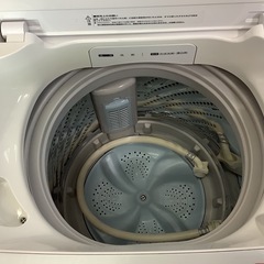 【リサイクルサービス八光】2019年製　ハイセンス　全自動洗濯機 ホワイト HW-G55B-W [洗濯5.5kg /乾燥機能無 /上開き]の画像
