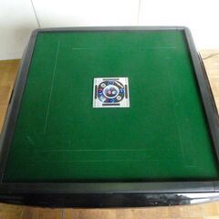 【中古】全自動麻雀卓 MJ-REVO 麻雀台 牌 28mm 点棒 コイン付 動作確認済 ジャンタクファクトリー マージャンの画像