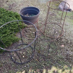 植木鉢を乗せる
枠の画像