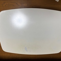 折りたたみテーブル　ホワイト　白の画像