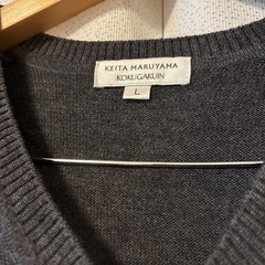 國學院高校セーター　Lの画像