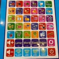 キッズタブレット　英語と音楽のセットの画像