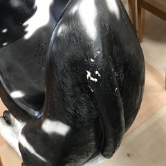 牛のベンチの画像