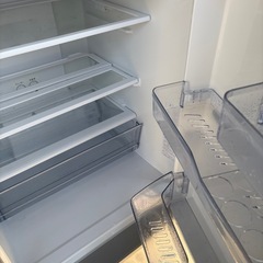 【美品】AQUA 冷蔵庫 AQR-27J 272L シルバー｜一人暮らし～ファミリーにも！格安でお譲りします✨の画像