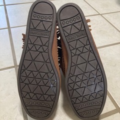 アースミュージック&エコロジー ショートブーツ　ブラウン 23cmの画像